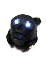 LAMPA P. SKULL CZARNA 2 WHITE LEDS BEZ BATERII