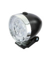 LAMPA PRZÓD CITY 3 LED NA BATERIE CZARNA