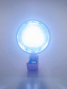 LAMPA PRZÓD CITY 3LED  RÓŻOWA bez baterii