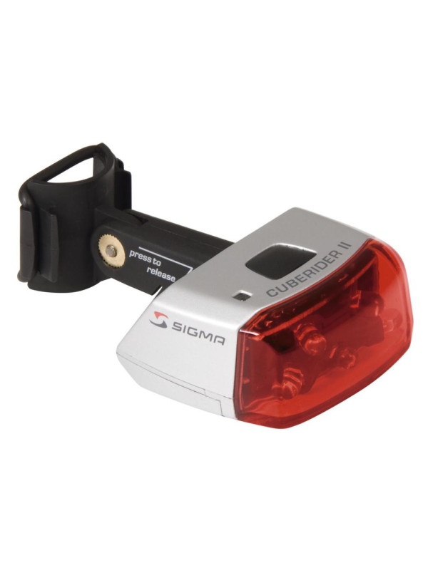 LAMPA T. SIGMA CUBERIDER II SREBRNA BEZ BATERII