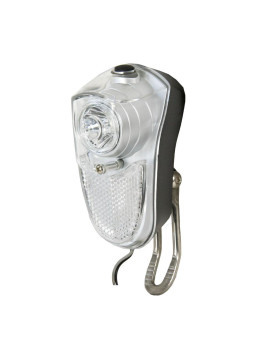 LAMPA P.CITY 1LED NA DYNAMO Z WŁĄCZNIKIEM+UCHWYT