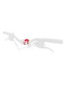 LAMPA P. AKSLEN SL-10W CZERWONA