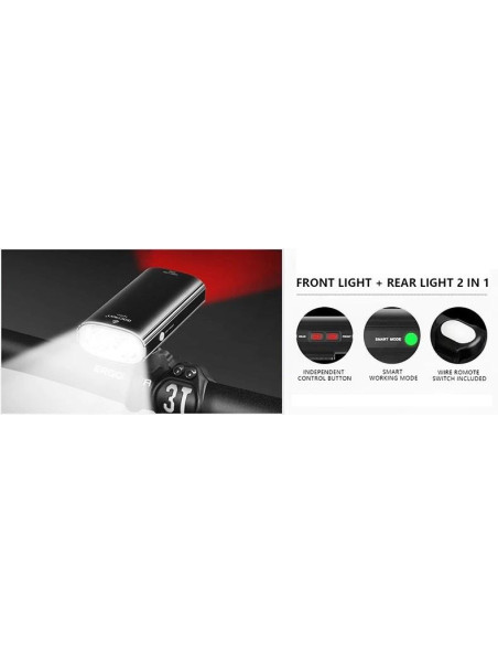 LAMPA GACIRON V20D DWUSTRONNA 1600 + 100 LUM USB