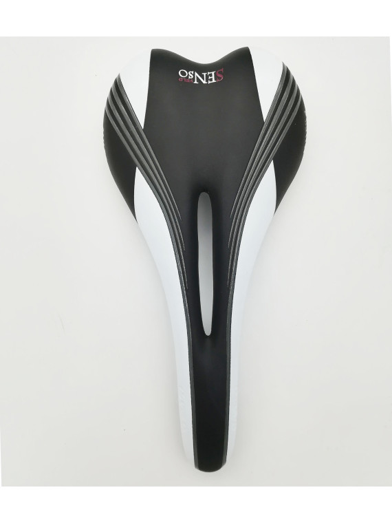SIODŁO VELO VL-1133 CR-MO SENSO CZARNO-BIAŁE 250g