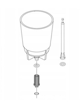 ADAPTER DO LEJKA DŻWIGNI H-CA R9120 9170 8020