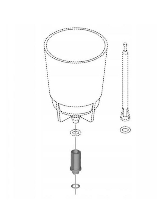ADAPTER DO LEJKA DŻWIGNI H-CA R9120 9170 8020