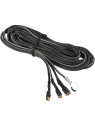 KABEL PODWÓJNY 220 CM,3 WTYCZKI, 1 PIERŚCIEŃ