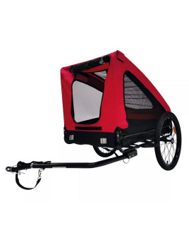 PRZYCZEPKA ROWEROWA BELLELLI PET TRAILER CZERWONA