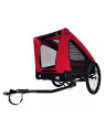 PRZYCZEPKA ROWEROWA BELLELLI PET TRAILER CZERWONA