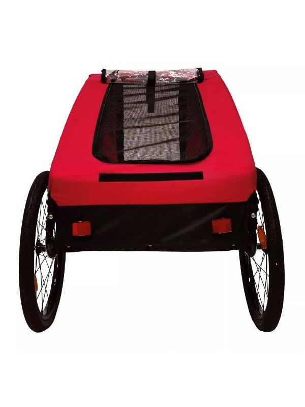 PRZYCZEPKA ROWEROWA BELLELLI PET TRAILER CZERWONA