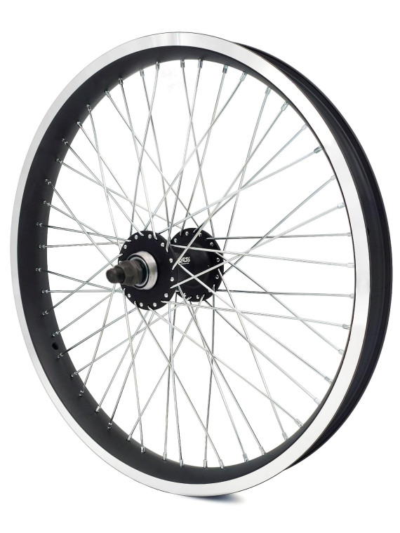 KOŁO 20" T. ALU BMX 48-OTW CZARNE