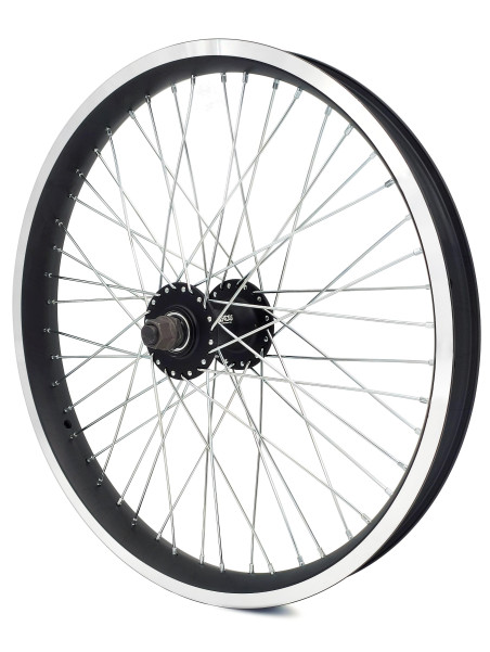 KOŁO 20" P. ALU BMX 48-OTW CZARNE M14