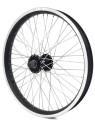 KOŁO 20" P. ALU BMX 48-OTW CZARNE M14
