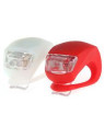 LAMPY 2 LED FROG BIAŁA/CZERWONA