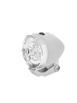 LAMPA PRZÓD CITY 3 LED NA BATERIE BIAŁA
