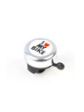 DZWONEK I LOVE MY BIKE SREBRNY D: 49mm
