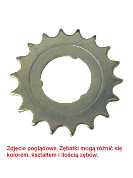 ZĘBATKA NAKŁADANA 18T gr. 3 mm