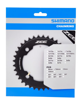 TARCZA DO KORBY SHIMANO 36T M640 CZARNA