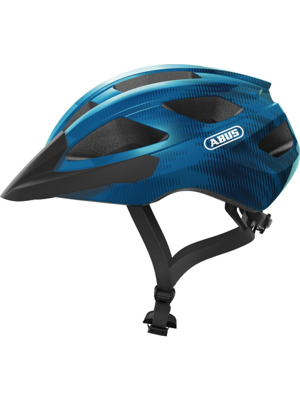 KASK ABUS MACATOR STEEL BLUE M ( POŁYSK )