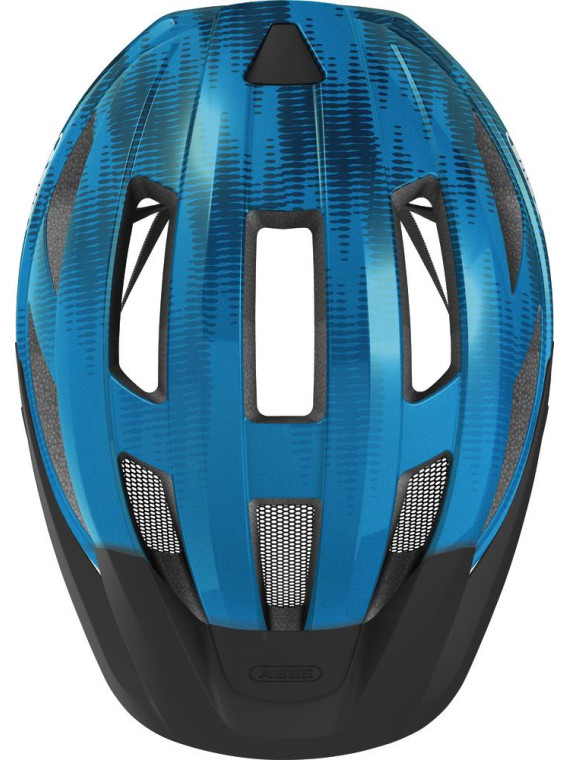 KASK ABUS MACATOR STEEL BLUE M ( POŁYSK )