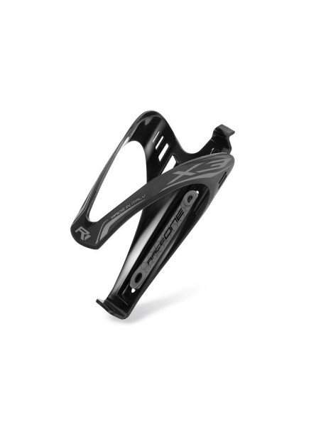KOSZYK BIDONU RACEONE X3 CZARNO SZARY