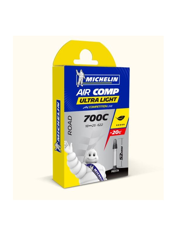 DĘTKA 700x18/25C FV 52MM A1 MICHELIN ULTRALIGHT