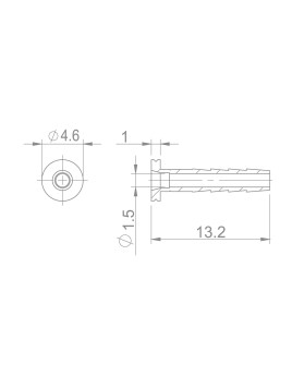 KOŃCÓWKI DO PRZEWODU HYDRAULICZNEGO SHIMANO BH59