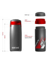 BIDON - TOOLBOX RACEONE PR1 OFFROAD 0,6 L SZARY