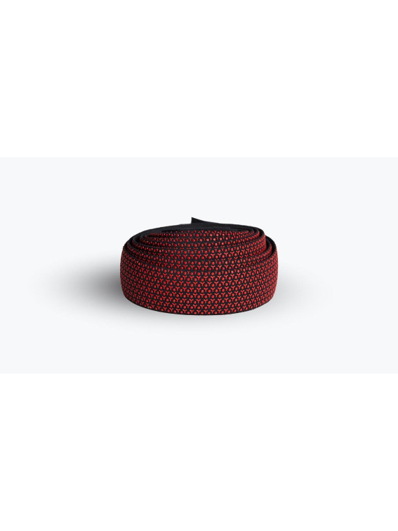 OWIJKA NABICO SILICOGRIP 3D 3,0 MM CZARNO-CZERWONA