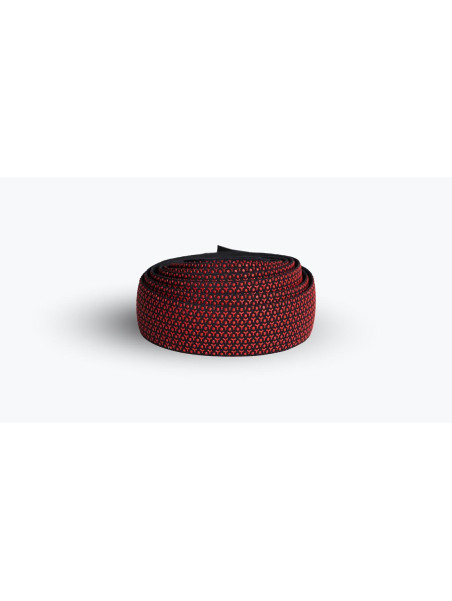 OWIJKA NABICO SILICOGRIP 3D 3,0 MM CZARNO-CZERWONA