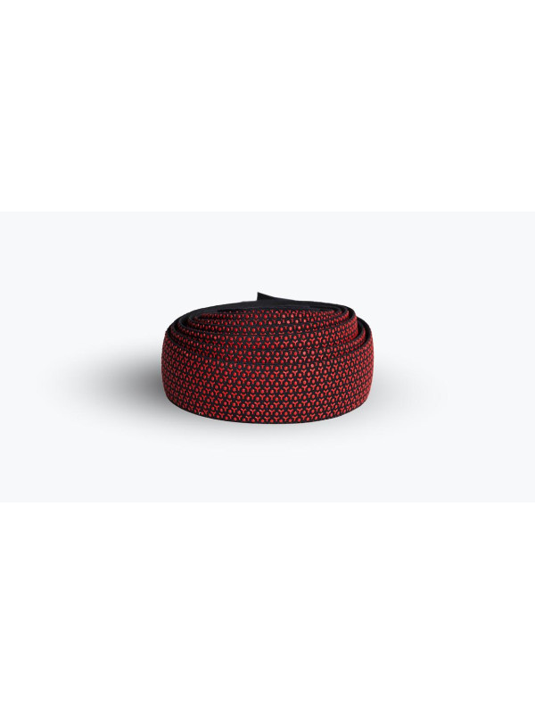OWIJKA NABICO SILICOGRIP 3D 3,0 MM CZARNO-CZERWONA