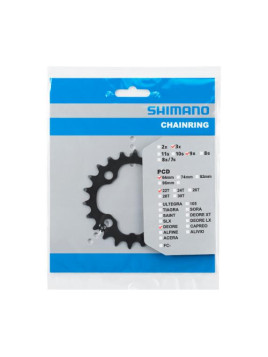 TARCZA DO KORBY SHIMANO 22T M590 CZARNA