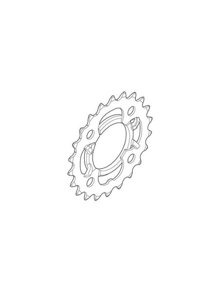 TARCZA DO KORBY SHIMANO 22T M361 CZARNA
