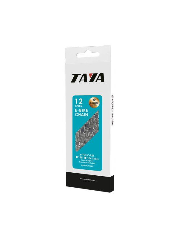 ŁAŃCUCH 12 RZ TAYA e TOLV-121 136 OG. S/S E-BIKE