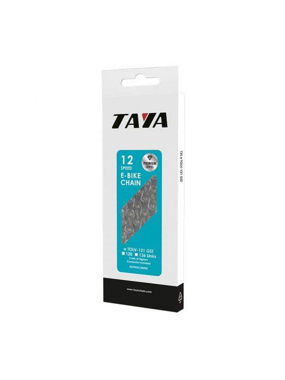 ŁAŃCUCH 12 RZ TAYA e TOLV-121 136 OG. S/S E-BIKE