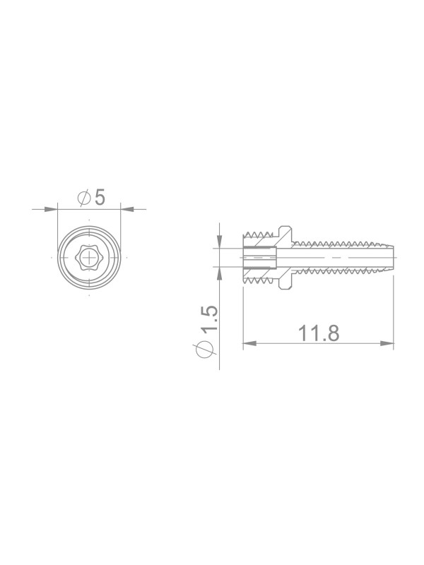 KOŃCÓWKI DO PRZEWODU HYDRAULICZNEGO SRAM