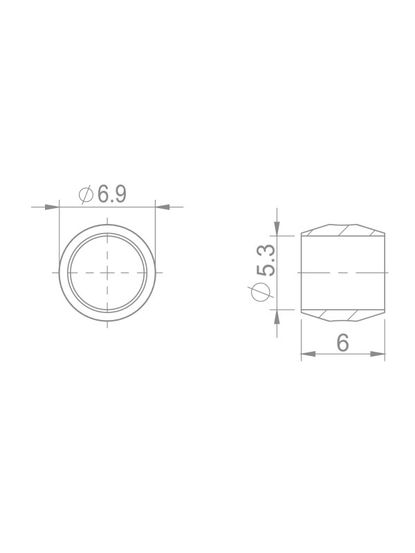 KOŃCÓWKI DO PRZEWODU HYDRAULICZNEGO SHIMANO BH90