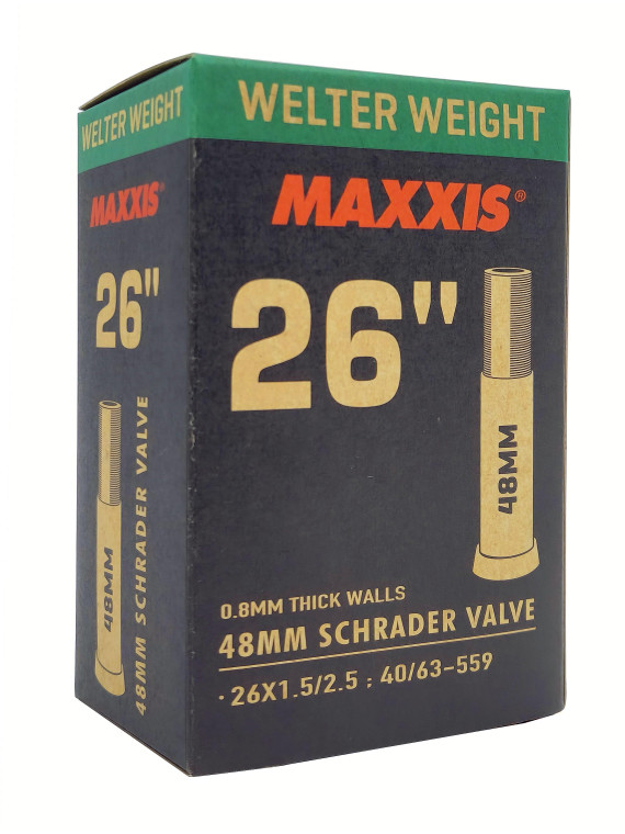 DĘTKA 26x1,5/2,5 AV 48MM MAXXIS WELTER WEIGHT