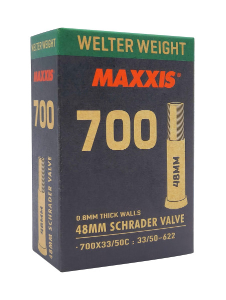DĘTKA 700x33/50C AV 48MM MAXXIS WELTER WEIGHT