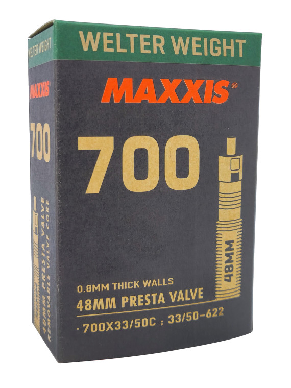 DĘTKA 700x33/50C FV 48MM MAXXIS WELTER WEIGHT