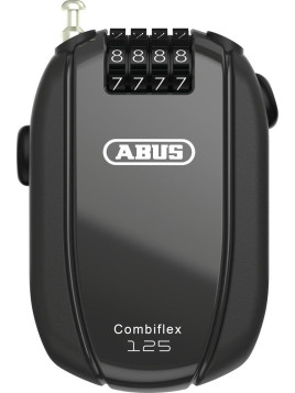 ZAPIĘCIE ABUS COMBIFLEX TRIP 125 CM BLACK