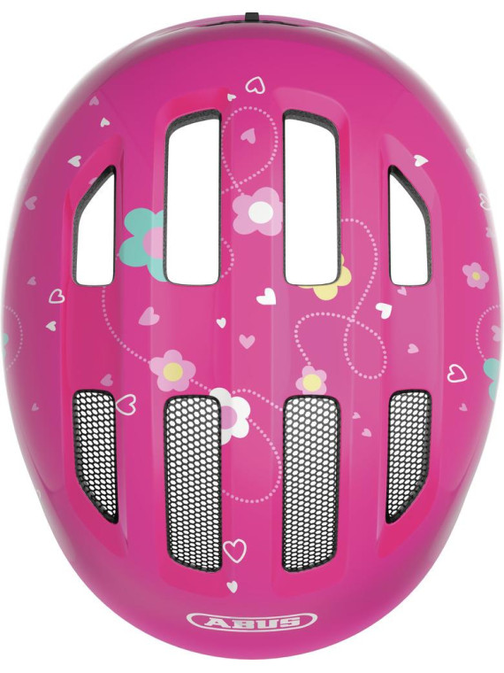 KASK ABUS SMILEY 3.0 PINK BUTTERFLY S