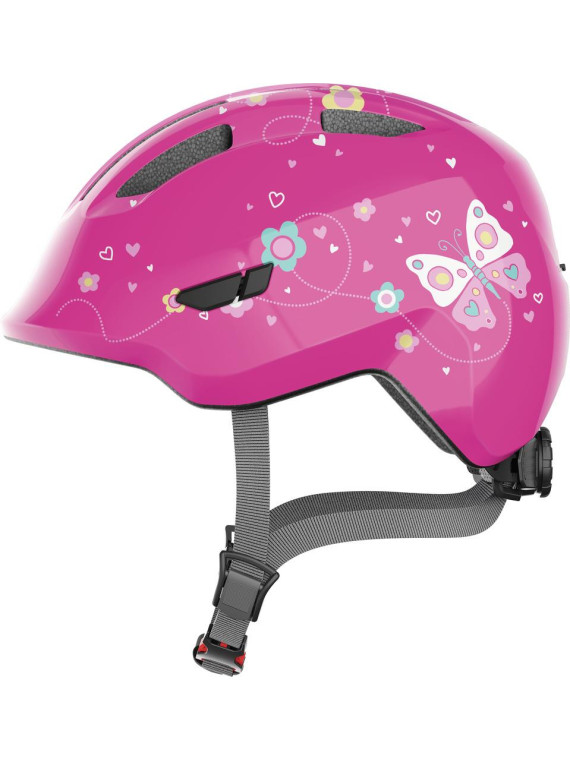 KASK ABUS SMILEY 3.0 PINK BUTTERFLY M