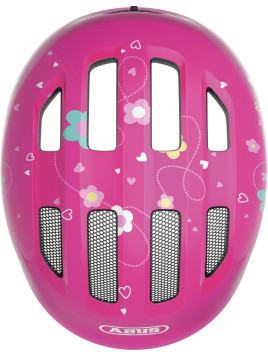 KASK ABUS SMILEY 3.0 PINK BUTTERFLY M