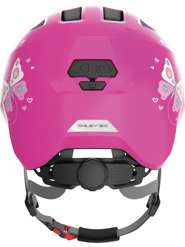 KASK ABUS SMILEY 3.0 PINK BUTTERFLY M