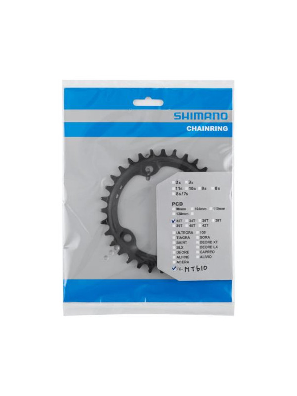 TARCZA DO KORBY SHIMANO 32T MT610 CZARNA