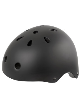 KASK BMX L 58-61 CZARNY MAT