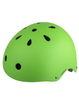 KASK BMX L 58-61 ZIELONY MAT