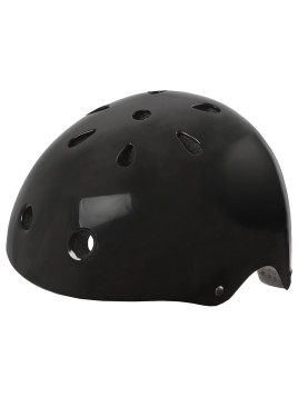 KASK BMX M 54-58 CZARNY POŁYSK