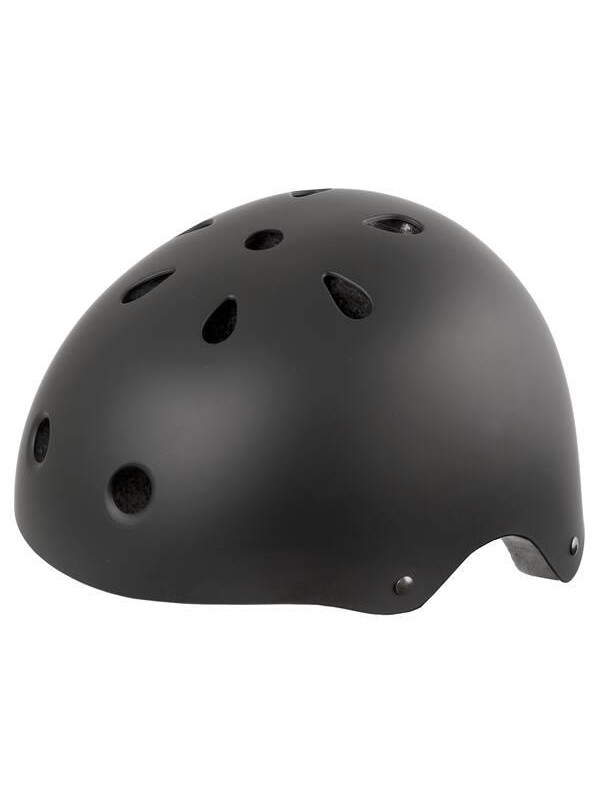 KASK BMX M 54-58 CZARNY MAT
